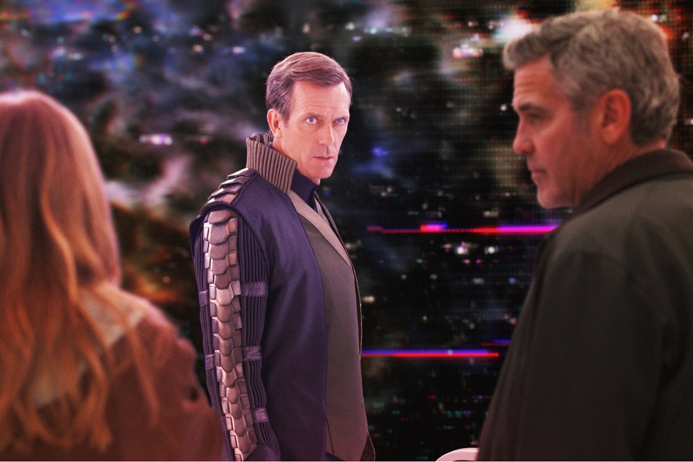 tomorrowland hugh laurie george clooney britt robertson